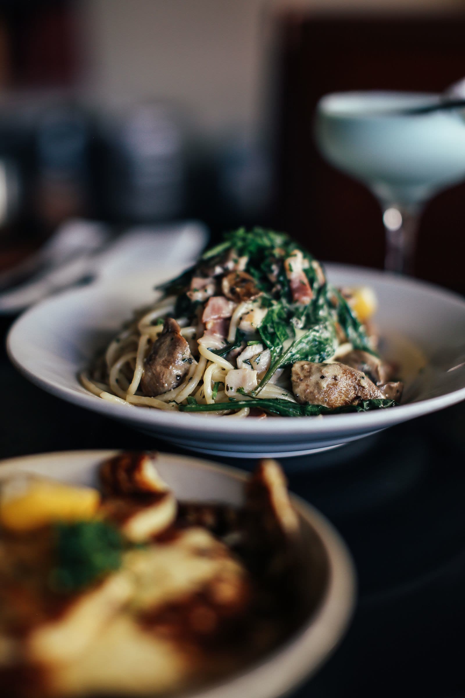 Tagliatelle al tartufo with truffle and parmesan