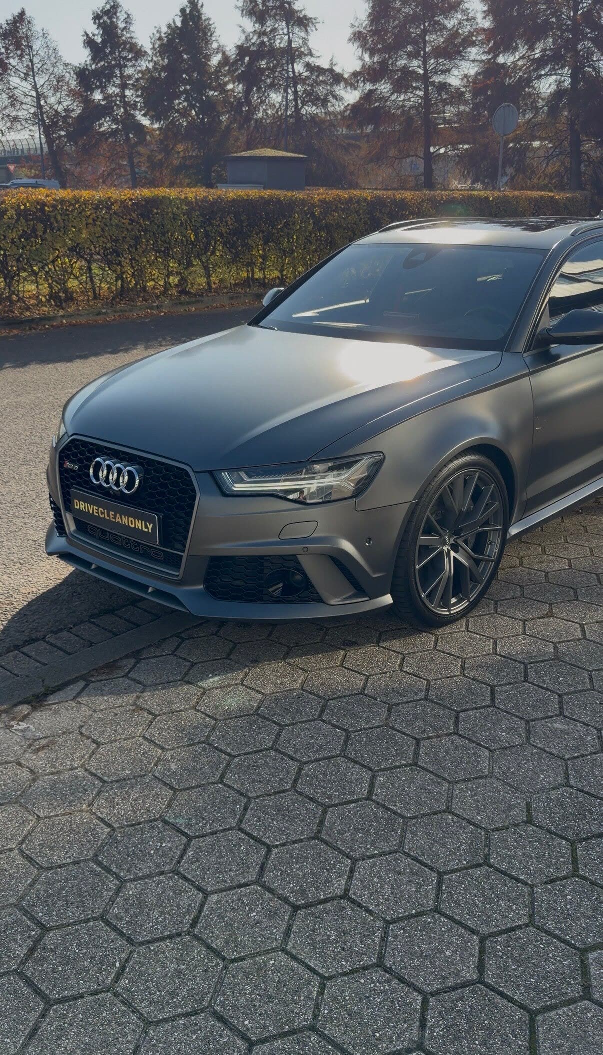 Audi RS na detailbehandeling